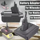 Battery Adapter for Makita Milwaukee Ryobi Convert to Dyson V6 V7 V8 Motorhead a