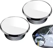 Convex Mirror Car - Wide Angle Rear View Mirrors - High-Definition 360 Degree Adjustable Suction Cup Auxiliary Accessories Exterior Reversing for Truck Family Professional Parking