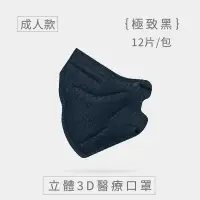 在飛比找蝦皮購物優惠-THG兆鼎生醫 台灣製 3D立體防護口罩(12入/包)  立