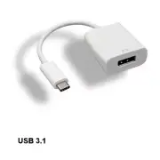 [10X] USB 3.1 Type C to DisplayPort Adapter 4Kx2K for PC Smartphone TV Laptop