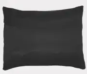 Betty Dain Satin Pillow Case King Size - Black
