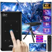 P09 Mini Projector 4k 3D Android 9.0 Smart Portable Beamer Home Theater Airpay