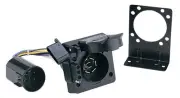 Hopkins 40955 Black ABS Plastic Multi-Tow 4-Flat and 7-Blade Vehicle Wiring Kit