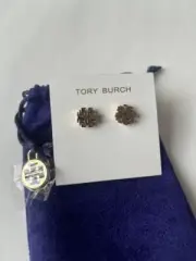 Tory Burch Earrings Pink Gold Small JPN Limited Collection Formal Item