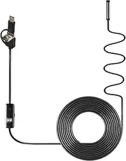 3-in-1 in Rial Endoscope Borescope Inspection Camera Built-in 6 s IP67 USB Type-C Endoscope Repla ent for Android Phones/PC 1m One Size