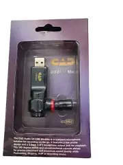 CAD Audio U9 USB Omnidirectional Condenser MiniMic, Black