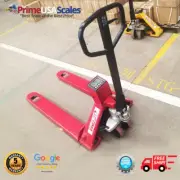 OP-918W-2500 Pallet Jack Scale 2,500 lb Heavy Duty 80 Hour Battery Life