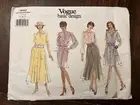 Vogue 1640 UNCUT Sewing Pattern, Misses' Dress, Size 18-20-22
