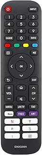 New EN2Q30H Replacement Remote Control fit for Hisense EN2Q30H TV 65Q7 65SX 70S5 100L5F 100L9G 100L9GSET 100S8 120L5F L5F L9G 43S8 50S8 55S8 65S8 75S8 85S8 with 6 Hotkeys