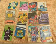 transformers 40th anniversary trading cards sketch lot