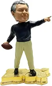 Curly Lambeau Green Bay 100 Coach Exclusive Gold Base Bobblehead