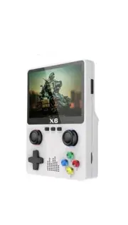 Handheld Retro Game Console 3.5” HD 11 Gaming Simulators White 500+ Games(h)