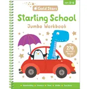 Gold Stars Jumbo Workbook: Starting School - Book