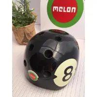 在飛比找蝦皮購物優惠-德國 Melon 瓜瓜 滑步車可愛時尚兒童安全帽"8號球黑色