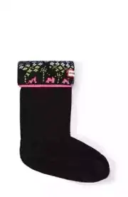 Hunter 1097 Kids Black Arcade Cuff Boot Socks Size XL 4-6