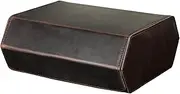 [WICRFYHD] Leather Watch Roll Travel Case, Watches Box Organizer for Men, Watch Travel Case for 6 Watches, Watch Storage Organizer Men's Accessories