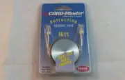 Preco Cord-Minder Retracting Two-Way Pull Phone Cord 16ft Clear (R-74-16)