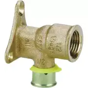 PureFlow Press 90-Degree Drop Ear Elbow 1/2 in. x 1/2 in. Zero Lead Bronze