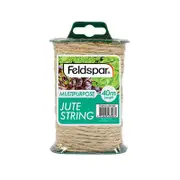 Ozoffer 40m Brown Hemp Jute Rope Length Twine Sisal String Cord Art Gift Bottle Craft