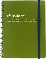 Delfonics Rollbahn Spiral Classic Notebooks: 6-1/2 in. x 8-1/2 in. (Olive) / A5 Notebook