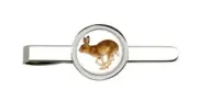 Hare Tie Clip