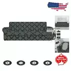 4-Piece Washable Quatrefoil Sofa Cover - Elastic Pet Protector for Large Couches