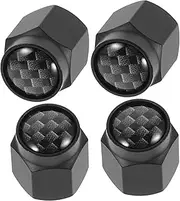 iplusmile 4pcs Metal Tire Valve Stem Caps Durable Valve Covers Caps for Cars and Motorcycles Decorative Accessories for Enhanced Vehicle Aesthetics