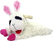 Multipet Easter Bunny Ears Lamb Chop Dog Toy 11"