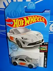 Hot Wheels 2020 HW Race Day Series #80 Alpine A110 Cup Silver w/ 10SPs