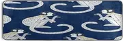 Laundry Room Runner Rug Farmhouse Decor Floor Mat Laundromat Carpet 72x24in Beautiful Vintage Monkey Chinoiserie Style