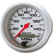 Autometer Ultra Lite Speedometer 160 Mph In Dash Electronic - 160mph, 3 3/8 Inch, AU4488