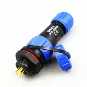 1Set 5 Pins Waterproof SP13 IP68 Cable Circular Connector Chassis Panel Mount