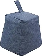 Madras Link Jetty Doorstop, 14 x 14 x 15 cm Size, Dark Denim