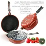 DOUBLEPAN DESSINI HAPPY COOCO 28CM TEFLON GRILL PAN 雙面鍋烤盤不沾鍋