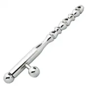 Eazy Rider Prince Albert Wand, Surgical Steel 4" Male Urethral Sounding PA Plug