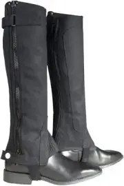 HORZE Kid's Ribbed Amara Half Chaps