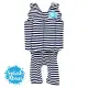 【Splash About 潑寶】Short John FloatSuit 兒童浮力短褲泳衣 - 藍白條紋 1-2 歲-4-6 歲