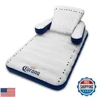 Corona Adirondack Pool Chair Float - Back, Leg, and Arm Rests, and Cup Holder