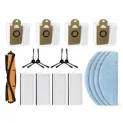 For Minien MX90 Pro Replacement Parts Accessories Main Side Brush Hepa Filter Mop Cloth Dust Bag