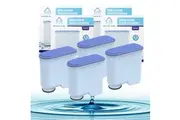 4 Pack Replacement Water Filter Cartridge for Philips 1200 2200 3100 3200 4000 4300 LatteGo 5400 Aqua Clean CA6903 CA6707 Fully Automatic Coffee Machine