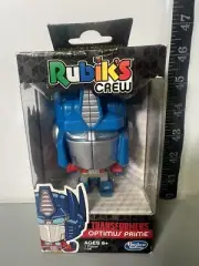 Transformers Optimus Prime Rubik's - Crew Big Head Puzzle Cube Autobots - NIB