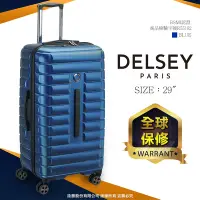 在飛比找Yahoo奇摩購物中心優惠-【DELSEY】SHADOW 5.0-29吋旅行箱-藍色 0