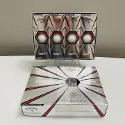 12-Pack CALLAWAY Chrome Soft X Premium Golf Balls Graphene Dual Softfast Core