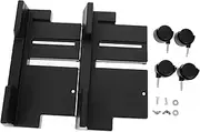 MAGICLULU Desktop CPU Bracket Pc Holder Wheels for Home Office CPU Stand Computer Riser