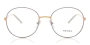 Prada PR 55WV 18B1O1 Women’s Glasses Rose-Gold Size 51 - Private Health Rebate - Blue Light Block Available