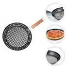 Round Pie Pan Non Stick Pie Pan Pizza Crisper Pan Cake Baking Tray