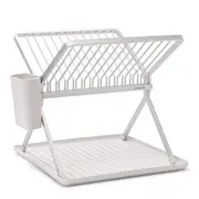 Brabantia Foldable Dish Drying Rack Light Grey