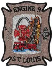 St. Louis Engine 9 Gateway Arch NEW Fire Patch !!
