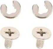 2Set Battery Back Cover Screw Washer Replacement Parts For New 3DS XL, 3DS LL, 3DS, New 3DS Console