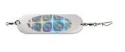 Luhr-Jensen Jensen Trout & Kokanee 040 Chrome Silver Disco 4" Dodger Flasher